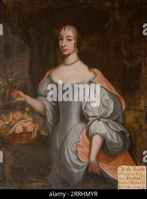 Maria Amalia, 1653-1711, 1729. Foto Stock