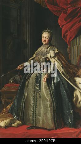 Caterina II, 1729-1796, imperatrice di Russia, Principessa di Anhalt-Zerbst, data sconosciuta. Foto Stock