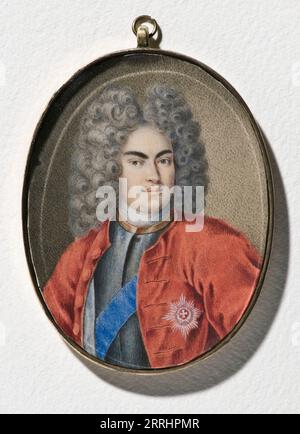 Federico Augusto i / Augusto II il forte, 1670-1733, elettore di Sassonia, re di Polonia, 1704. Foto Stock