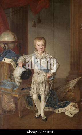 Gustavo IV Adolfo, 1778-1837, re di Svezia, 1785. Foto Stock