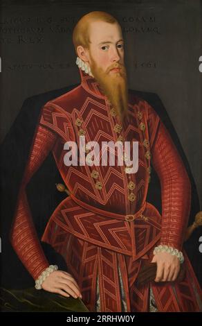 Erik XIV re di Svezia 1533-1577, metà del XVI secolo. Foto Stock