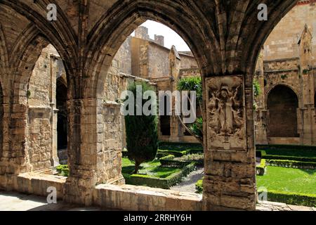 Palazzo degli Arcivescovi, St Just e Cattedrale di St-Pasteur. Piazza del Municipio. Narbonne, Occitanie, Francia Foto Stock