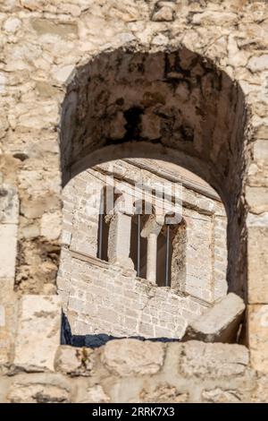 Croazia, Primorje-Gorski Kotar County, Rab Island, Chiesa e Convento di San John l'Evangelista nel centro storico di Rab Foto Stock