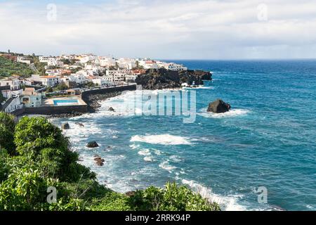 Tenerife, Isole Canarie, Costa Nord, San Juan de la Rambla, Sendero las Aguas, popolare sentiero escursionistico Foto Stock