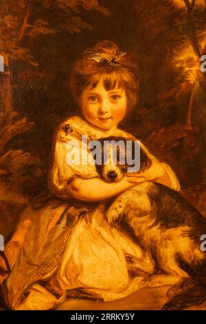 Dipinto di Miss Jane Bowles di Sir Joshua Reynolds Foto Stock