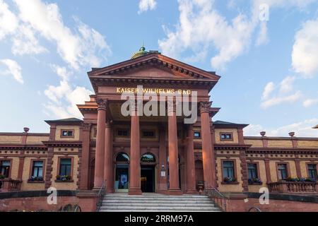 Bad Homburg vor der Höhe, spa Kaiser Wilhelms Bad a Taunus, Assia, Germania Foto Stock