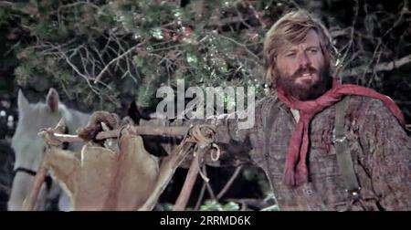 JEREMIAH JOHNSON 1972 film della Warner Bros con Robert Redford Foto Stock