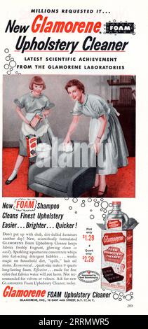 Vintage 'Good Housekeeping' ottobre 1953 Issue Advert, USA Foto Stock