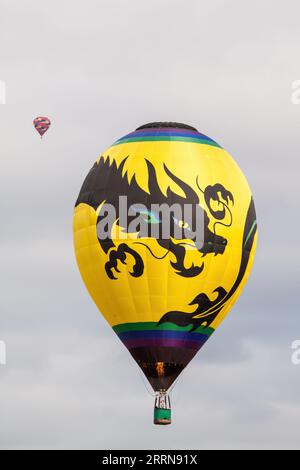 Albuquerque Balloon Fiesta liftoff Foto Stock