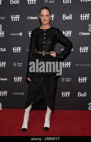 8 settembre 2023, Toronto, Ontario, Canada: Vicky Krieps partecipa alla premiere ''The Dead Don't Hurt'' durante il Toronto International Film Festival 2023 al Princess of Wales Theatre l'8 settembre 2023 a Toronto, Ontario, Canada. (Immagine di credito: © Angel Marchini/ZUMA Press Wire) SOLO USO EDITORIALE! Non per USO commerciale! Foto Stock