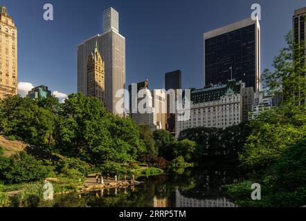 Central Park Manhattan   New York New York, Stati Uniti d'America Foto Stock