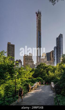 Central Park Manhattan   New York New York, Stati Uniti d'America Foto Stock