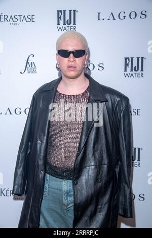 New York, Stati Uniti. 8 settembre 2023. NEW YORK, NEW YORK - 8 SETTEMBRE: Shaun Ross partecipa al Daily Front Row Fashion Media Awards 2023 presso la Rainbow Room l'8 settembre 2023 a New York City. Crediti: Ron Adar/Alamy Live News Foto Stock