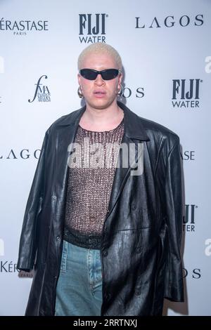 New York, New York, USA. 8 settembre 2023. (NOVITÀ) The Daily Front Row Fashion Media Awards 2023. 8 settembre 2023, New York, New York, USA: Shaun Ross partecipa al Daily Front Row Fashion Media Awards 2023 presso la Rainbow Room l'8 settembre 2023 a New York. (Credito: M10s/TheNews2) (foto: M10s/Thenews2/Zumapress) (immagine di credito: © Ron Adar/TheNEWS2 via ZUMA Press Wire) SOLO USO EDITORIALE! Non per USO commerciale! Crediti: ZUMA Press, Inc./Alamy Live News Foto Stock