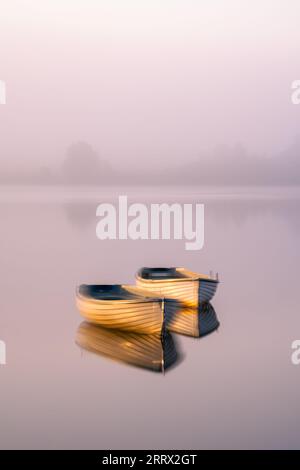 Loch Achy, i Trossachs, Scozia Foto Stock