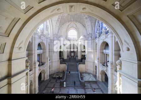 Hannover, Germania. 4 settembre 2023. Vista sul nuovo Municipio. Credito: Julian Stratenschulte/dpa/Alamy Live News Foto Stock