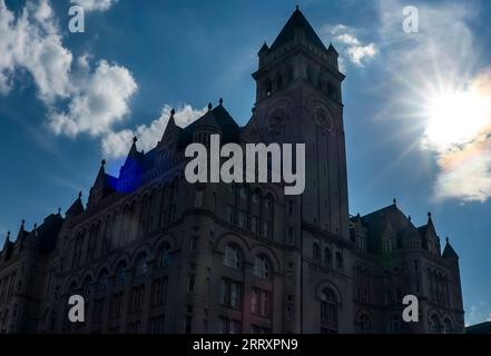 Il Waldorf Astoria Hotel a Washington DC. Foto Stock