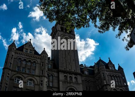 Il Waldorf Astoria Hotel a Washington DC. Foto Stock