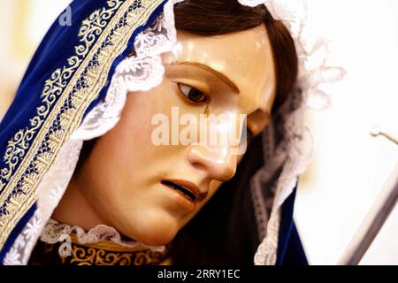 Statua di nostra Signora dei Dolours dell'immagine - Nossa Senhora das Dores Foto Stock