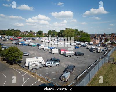 9 settembre 2023 Melton Mowbray Livestock Market, Leicestershire Foto Stock