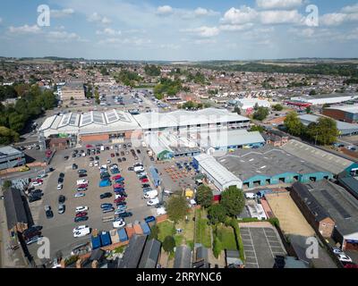 9 settembre 2023 Melton Mowbray Livestock Market, Leicestershire Foto Stock