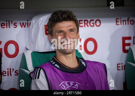 Wolfsburg, Germania. 9 settembre 2023. Thomas Müller (Deutschland) Deutschland - Giappone 09.09.2023 credito: Moritz Muller/Alamy Live News Foto Stock