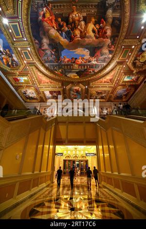 Ingresso interno del Venetian Casino - Las Vegas, Nevada Foto Stock