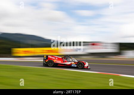 41 ANDRADE Rui (prt), KUBICA Robert (pol), DELETRAZ Louis (swi), Team WRT, Oreca 07 - Gibson, azione durante la 6 ore di Fuji 2023, 6° round del FIA World Endurance Championship 2023, dal 7 al 10 settembre 2023 sul Fuji Speedway, a Oyama, Giappone Foto Stock