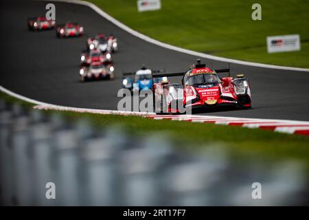 31 GELAEL Sean (idn), HABSBURG-LOTHRINGEN Ferdinand (aut), FRIJNS Robin (nld), Team WRT, Oreca 07 - Gibson, azione durante la 6 ore di Fuji 2023, 6° round del FIA World Endurance Championship 2023, dal 7 al 10 settembre 2023 sul Fuji Speedway, a Oyama, Giappone Foto Stock