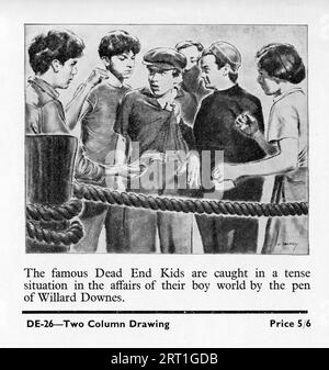 I RAGAZZI del VICOLO CIECO in VICOLO CIECO 1937 il regista WILLIAM WYLER interpreta Sidney Kingsley la sceneggiatura Lillian Hellman The Samuel Goldwyn Company / United Artists Foto Stock