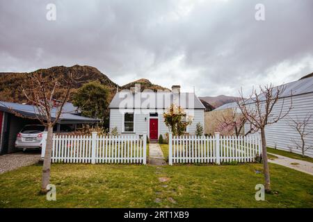 Arrowtown, nuova Zelanda, settembre 25 2019: La storica città mineraria d'oro di Arrowtown in nuova Zelanda Foto Stock