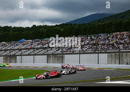 41 ANDRADE Rui (prt), KUBICA Robert (pol), DELETRAZ Louis (swi), Team WRT, Oreca 07 - Gibson, azione durante la 6 ore di Fuji 2023, 6° round del FIA World Endurance Championship 2023, dal 7 al 10 settembre 2023 sul Fuji Speedway, a Oyama, Giappone Foto Stock