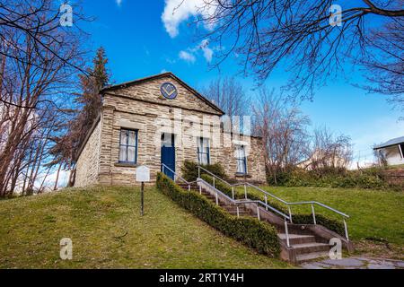 Arrowtown, nuova Zelanda, settembre 25 2019: La storica città mineraria d'oro di Arrowtown in nuova Zelanda Foto Stock