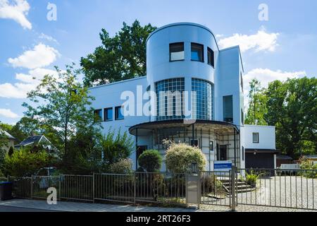 L'architetto di Chemnitz Max W. Feistel voleva razionalizzare l'edificio negli anni '1920 Il suo edificio residenziale, la Villa Feistel dal 1928, era a. Foto Stock