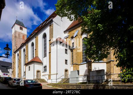 St Nicholas Church a Freiberg Foto Stock