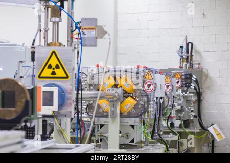 Onko Ray, set-up di ricerca, per campi magnetici in radioterapia Foto Stock