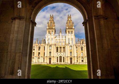 All Souls College, Oxford University, Oxfordshire, Inghilterra Foto Stock