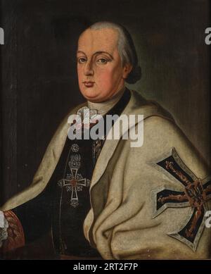 Arciduca Massimiliano Francesco d'Austria (1756-1801), Gran Maestro dei Cavalieri Teutonici. Raccolta privata. Foto Stock