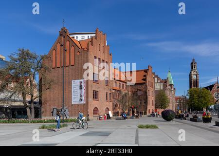 Malmo, Svezia, 20 aprile 2019: Vista esterna della Malmo Art Gallery Foto Stock