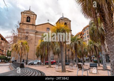 Saragozza, Spagna - 14 febbraio 2022: Monumento di Augustina Raimunda Maria Saragossa i Domenech, un'eroina pubblica della città durante la guerra di penisola. Foto Stock