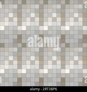 design patchwork decorativo e colorato di piastrelle. illustrazione vettoriale Illustrazione Vettoriale