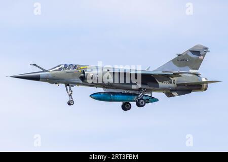 N635AX Dassault Mirage F1CR dell'Airborne Tactical Advantage Company (ATAC) atterraggio presso Luke Air Force base Arizona Foto Stock