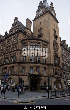Glasgow, Scozia (Regno Unito): Facciata del Grand Central Hotel in Gordon Street Foto Stock