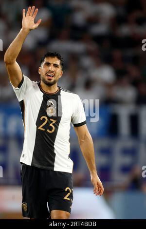 Wolfsburg, Fussball, Männer Länderspiel, amichevole Deutschland - Giappone 1: 4 09.09.2023 Emre CAN (GER) foto: Norbert Schmidt, Duesseldorf Foto Stock