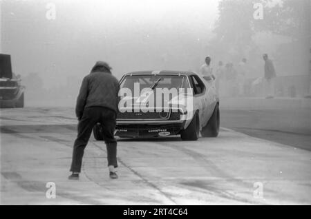 1971 Watkins Glen Trans am, Peter Revson, American Racing Associates AMC Javelin AMX Foto Stock