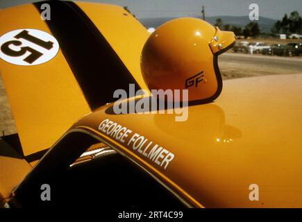 1971 Watkins Glen Trans AM, George Follmer, Bud Moore Ford Mustang Boss 302 Foto Stock