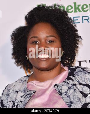 14 gennaio 2023, Beverly Hills, California, USA: Melissa Adeyemo arriva per il BAFTA Tea Party che si tiene al Four Seasons Hotel & Resort. (Immagine di credito: © Lisa o'Connor/ZUMA Press Wire) SOLO USO EDITORIALE! Non per USO commerciale! Foto Stock