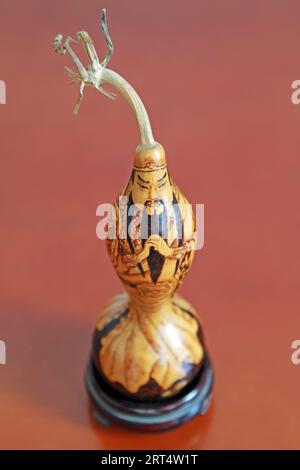 arte e artigianato dei fiori caldi di zucca Foto Stock