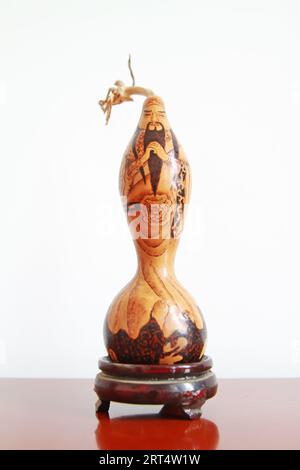 arte e artigianato dei fiori caldi di zucca Foto Stock