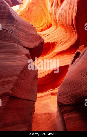 Arenaria, Lower Antelope Canyon, Page, Arizona Foto Stock
